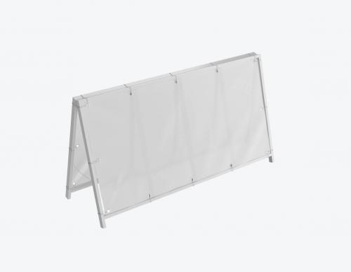 Outdoor Fabric Banner Mockup Outdoor Fabric Banner Mockup