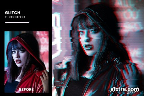 Glitch Photo Effect HNPBL7C