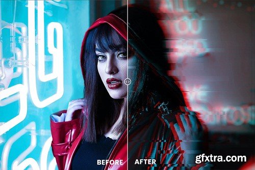 Glitch Photo Effect HNPBL7C