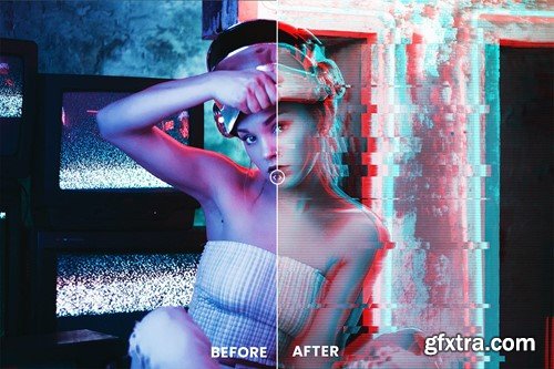 Glitch Photo Effect HNPBL7C