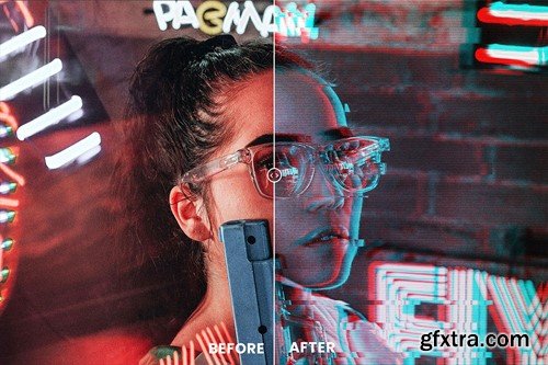 Glitch Photo Effect HNPBL7C