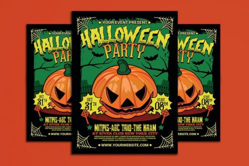Halloween Party Flyer Halloween Party Flyer