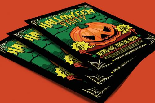 Halloween Party Flyer Halloween Party Flyer