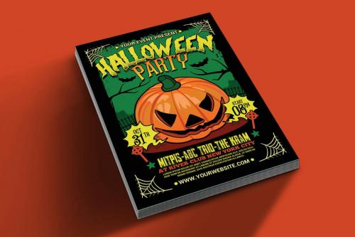 Halloween Party Flyer Halloween Party Flyer
