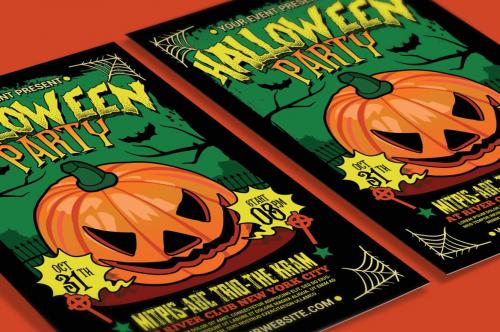 Halloween Party Flyer Halloween Party Flyer