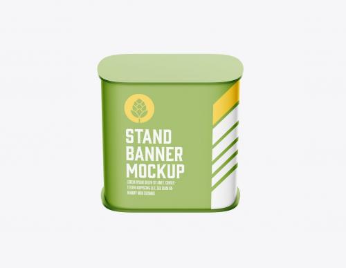 Promo Stand Banner Mockup Promo Stand Banner Mockup