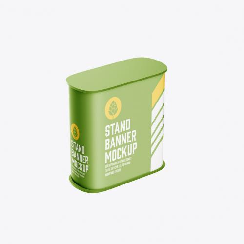 Promo Stand Banner Mockup Promo Stand Banner Mockup