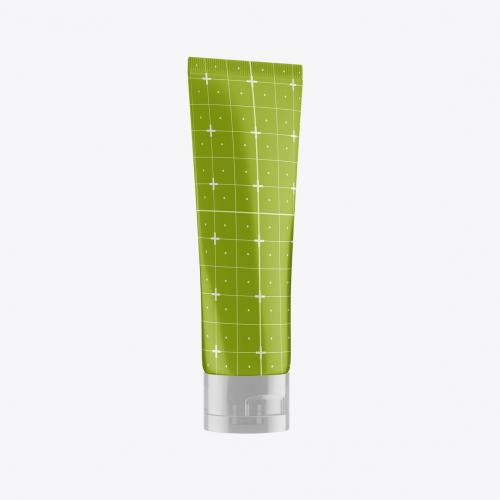 Transparent Cosmetic Tube Mockup Transparent Cosmetic Tube Mockup