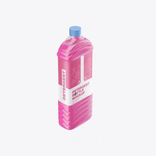 Plastic Liquid Bottle Mockup Plastic Liquid Bottle Mockup