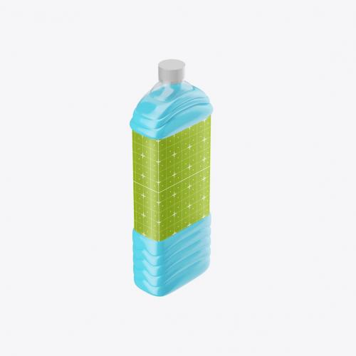 Plastic Liquid Bottle Mockup Plastic Liquid Bottle Mockup