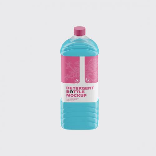 Plastic Liquid Bottle Mockup Plastic Liquid Bottle Mockup