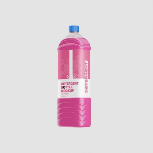 Plastic Liquid Bottle Mockup Plastic Liquid Bottle Mockup