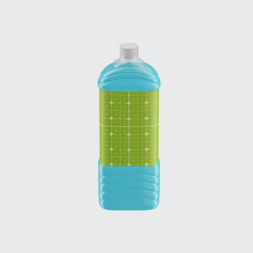 Plastic Liquid Bottle Mockup Plastic Liquid Bottle Mockup
