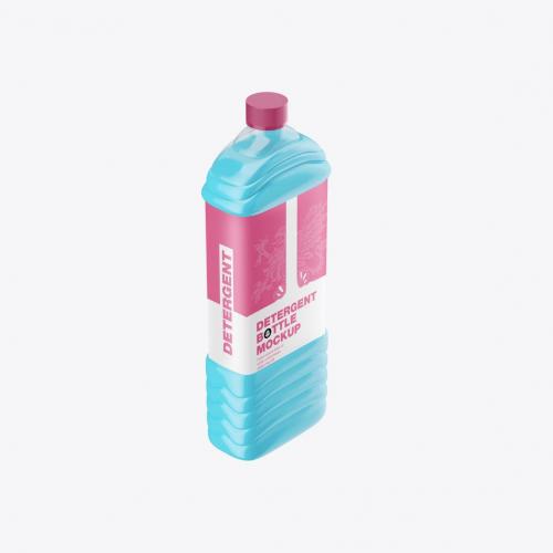 Plastic Liquid Bottle Mockup Plastic Liquid Bottle Mockup