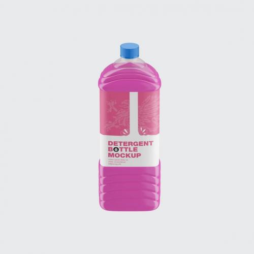 Plastic Liquid Bottle Mockup Plastic Liquid Bottle Mockup