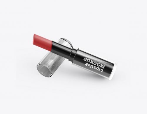 Set Cosmetic Lipstick Mockup Set Cosmetic Lipstick Mockup