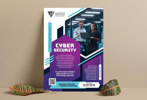 Cyber Security Flyer and Instagram Cyber Security Flyer and Instagram