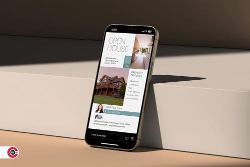 Real Estate Open House Template Design Real Estate Open House Template Design