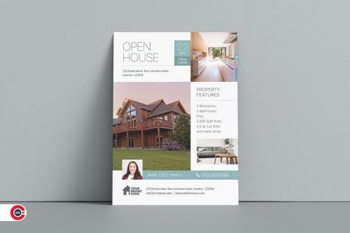 Real Estate Open House Template Design Real Estate Open House Template Design