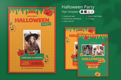 Theola - Halloween Party Flyer Theola - Halloween Party Flyer