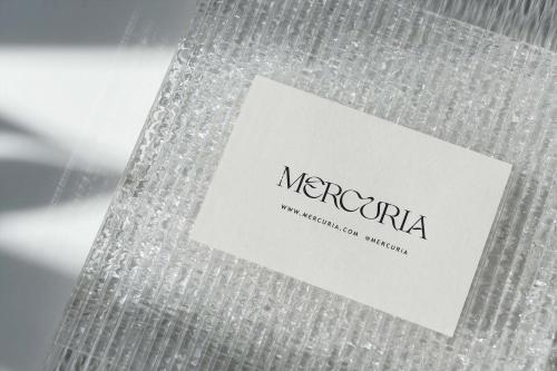 Business Card Mockup Reflections Business Card Mockup Reflections