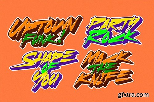 Ryzes | Cyber Graffiti Font Vol.4, 91598870