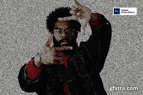 Stipple Photo Effect D2HUKAS Stipple Photo Effect D2HUKAS