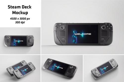 Steam Deck Mockups Steam Deck Mockups