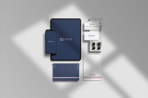 Stationary Mockup Stationary Mockup