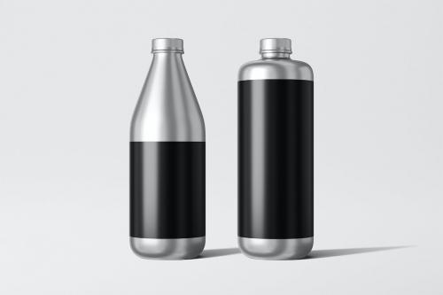 Aluminum Bottle Mockup Aluminum Bottle Mockup