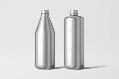Aluminum Bottle Mockup Aluminum Bottle Mockup