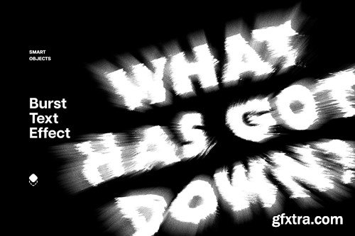 Burst Text Effect LKG5BCB Burst Text Effect LKG5BCB