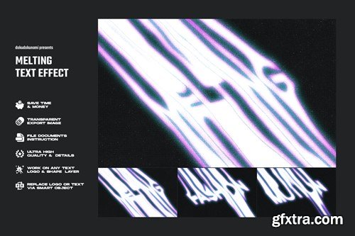 Melting Text Effect RAMMNHW Melting Text Effect RAMMNHW