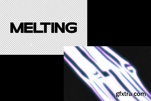 Melting Text Effect RAMMNHW Melting Text Effect RAMMNHW