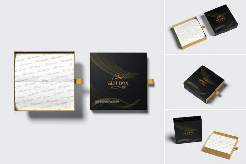 Gift Box Mockup Gift Box Mockup