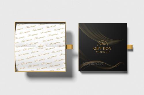 Gift Box Mockup Gift Box Mockup