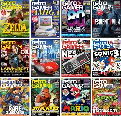 Retro Gamer - Full Year 2023 Collection Retro Gamer - Full Year 2023 Collection