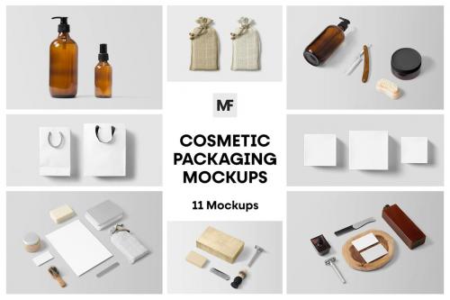Cosmetic Packaging Mockups