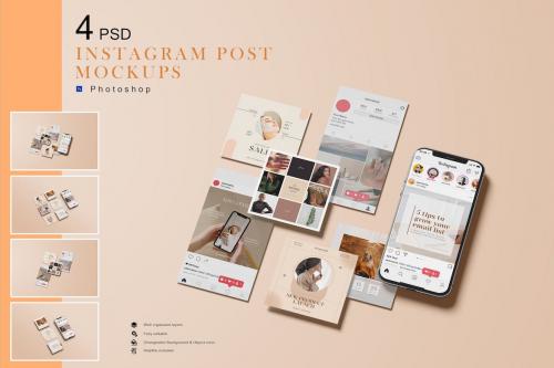 Instagram Post Mockup Instagram Post Mockup