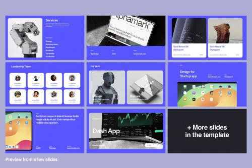 Slidly - Bold Pitch and presentation template