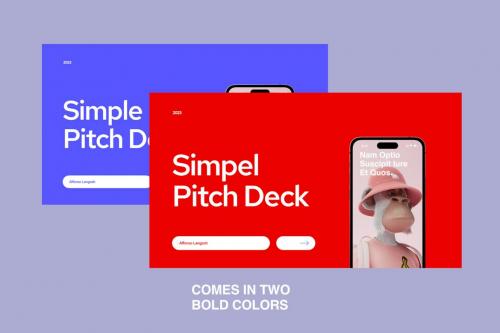 Slidly - Bold Pitch and presentation template