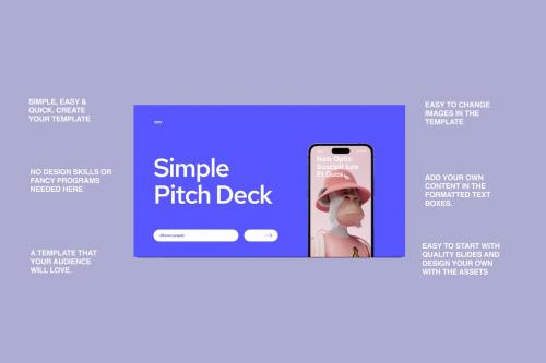Slidly - Bold Pitch and presentation template