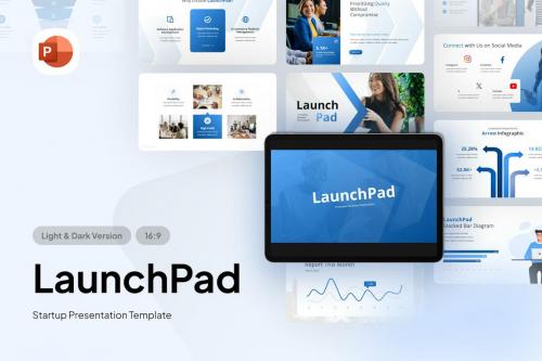 LaunchPad Startup PowerPoint Template LaunchPad Startup PowerPoint Template