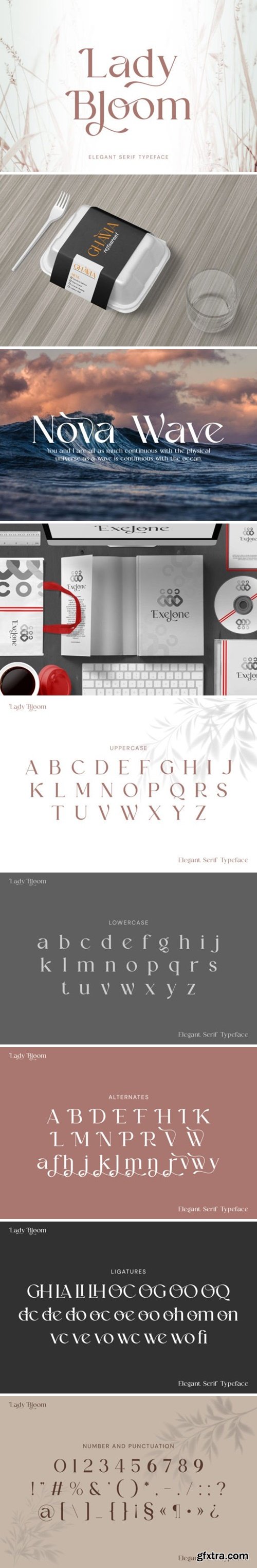 Lady Bloom Font Lady Bloom Font