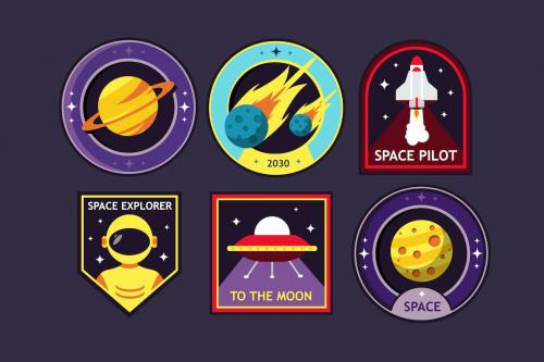 Badges Cosmic Badges Cosmic