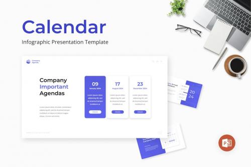 Calendar and Agenda Powerpoint Calendar and Agenda Powerpoint