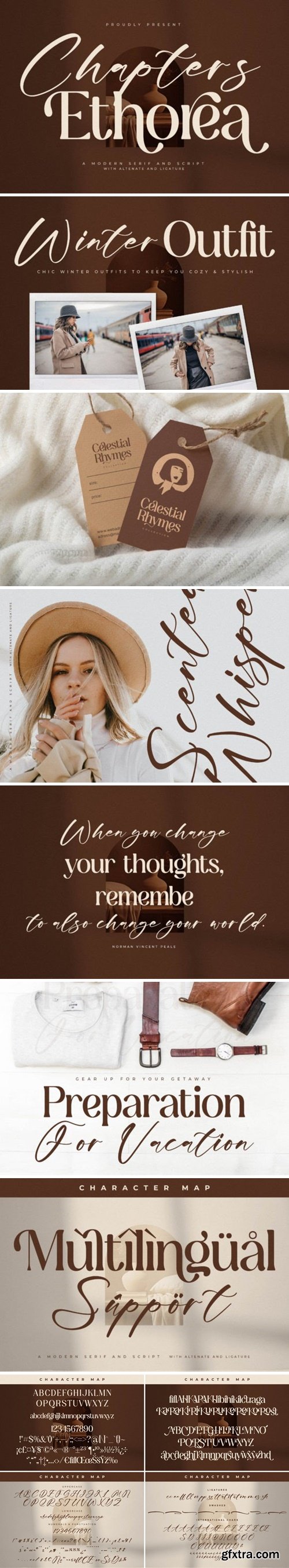 Chapters Ethorea Font Chapters Ethorea Font