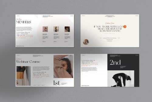 Webinar Slide Desk Presentation Template Webinar Slide Desk Presentation Template