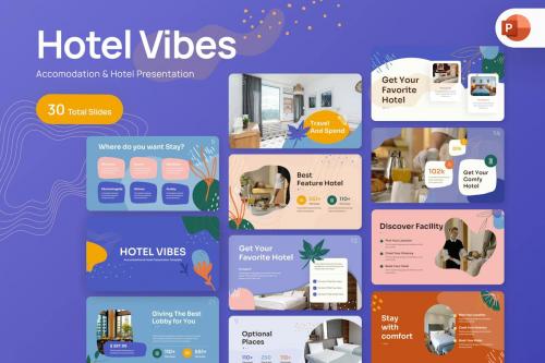 Hotel Vibes PowerPoint Template Hotel Vibes PowerPoint Template