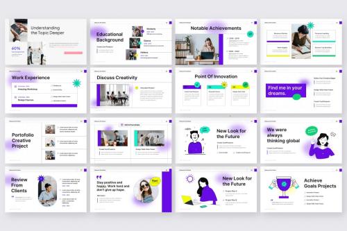 Resume Portfolio PowerPoint Template Resume Portfolio PowerPoint Template
